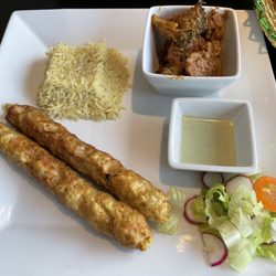 Aladdin kebab house - Chicken seekh kebab