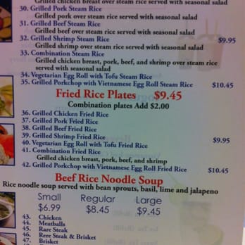 Pho Le - Second page of menu. - Vietnamese Near Me - Jacksonville, North Carolina Pho Le - Second page of menu. - Vietnamese Near Me - Jacksonville, North Carolina