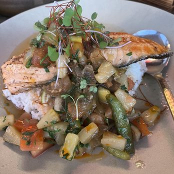 Hanuman Thai Eatery - Salmon - Thai Near Me - Costa Mesa, California Hanuman Thai Eatery - Salmon - Thai Near Me - Costa Mesa, California