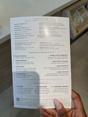 Menu photo 2 Pura Vida Miami Royal Palm Beach, FL