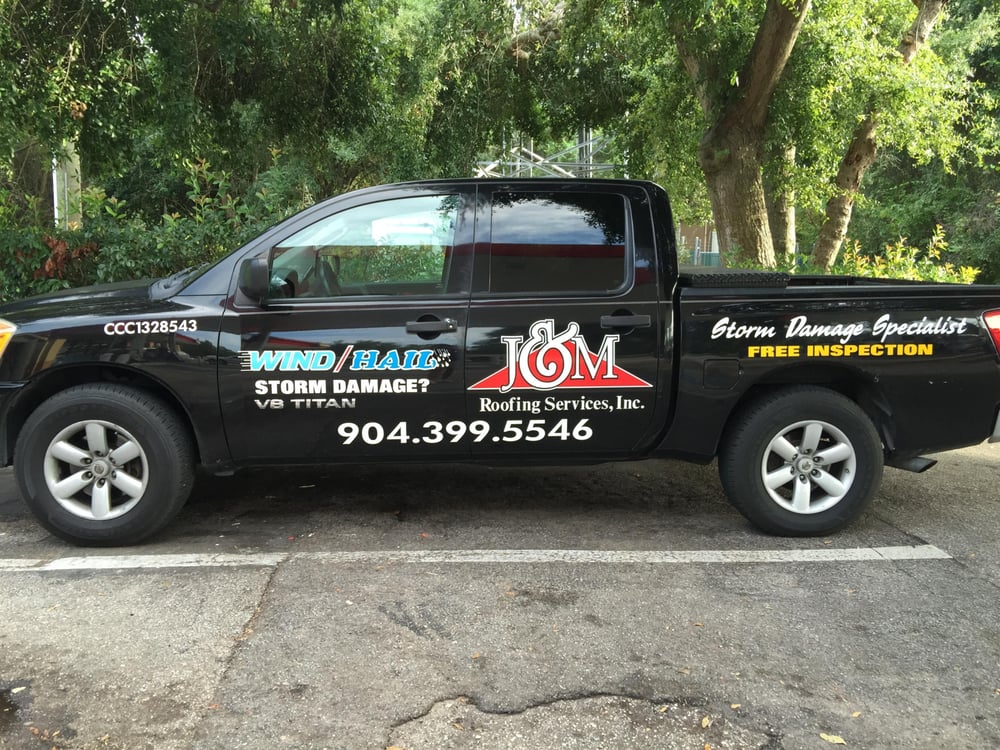 Slide of J&M Roofing Services