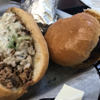 Tornado Burger - Double cheese burger and a philly cheese steak. - Burgers Near Me - Stafford, Texas Tornado Burger - Double cheese burger and a philly cheese steak. - Burgers Near Me - Stafford, Texas