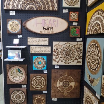 Los Alamos Gallery - Hikari burn - Danica Turner Yamamura - Art Galleries Near Me - Los Alamos, California