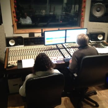 Saxon Recording - Dave hard at work with a client - Recording & Rehearsal Studios Near Me - Rochester, New York