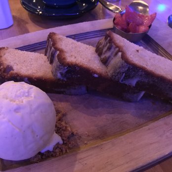 Firefly Grill - Pound Cake. The Dreamsicle Seasonal Firefly Ice Cream is to die for. - Steakhouses Near Me - Effingham, Illinois