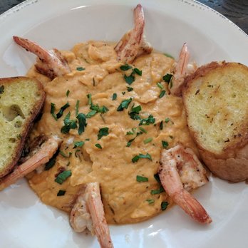 The '401 - Shrimp and cauliflower grits - American Near Me - Bellaire, Texas
