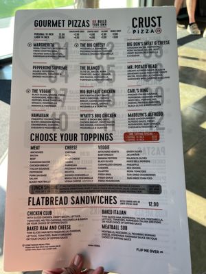 Menu photo 2 Crust Pizza Cibolo, TX