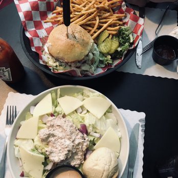 Bad Apple Saloon - Tuna salad and blue street burger - Bars Near Me - Watertown, New York