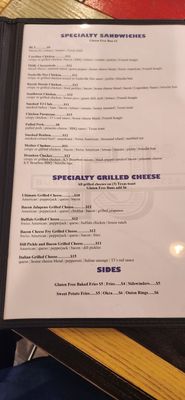 Menu photo 3 TJ's Burgers, Wings, and Pizza Jackson, MO