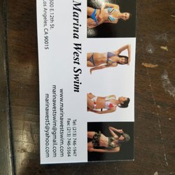Marina West - Their business card