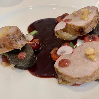 The Bocuse Restaurant - Pork tenderloin - French Near Me - Hyde Park, New York The Bocuse Restaurant - Pork tenderloin - French Near Me - Hyde Park, New York