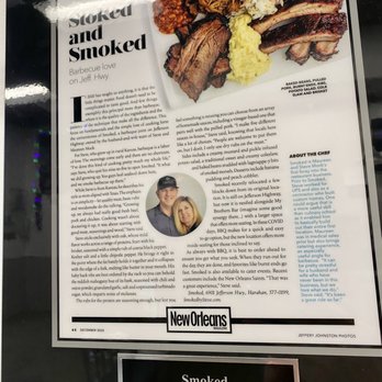 Smoked - Write up - Barbeque Near Me - Harahan, Louisiana