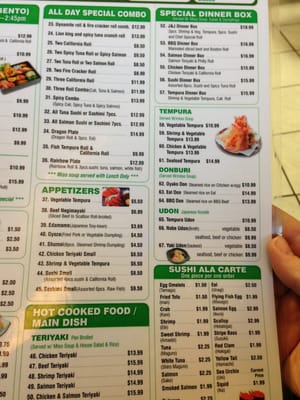 Menu photo 7 J & J Sushi North Arlington, NJ