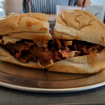 Vibe Cafe - The brisket sandwich is to die for. I'm willing to bet money that a meat eater would not know the difference it's not meat. Guaranteed. - Cafes Near Me - Hilo, Hawaii Vibe Cafe - The brisket sandwich is to die for. I'm willing to bet money that a meat eater would not know the difference it's not meat. Guaranteed. - Cafes Near Me - Hilo, Hawaii