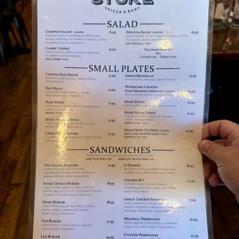 Stoke Coal Fire Pizza & Bar - Menu - Pizza Near Me - Easton, Pennsylvania