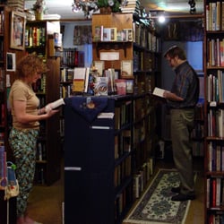 Time and Again Books and Tea - Visitors in our bookstore