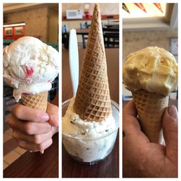 Scarlet & Cream, Cookie Dough, Sweet Corn Scarlet & Cream, Cookie Dough, Sweet Corn