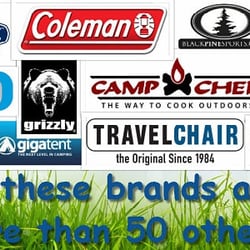 Camping Comfortably - Lots of Brands!