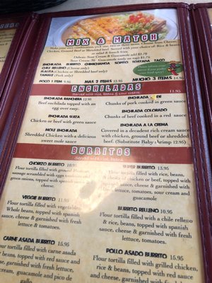 Menu photo 1 Ranchito Grill Springfield, OR