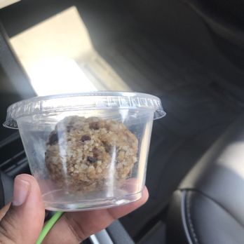 RawFresno - Coconut ball (Coconut, dates, and cocoa nibs) very sweet, great snack! - Vegan Near Me - Fresno, California