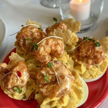 Steak 48 - Crispy Shrimp Deviled Eggs - Steakhouses Near Me - Houston, Texas Steak 48 - Crispy Shrimp Deviled Eggs - Steakhouses Near Me - Houston, Texas