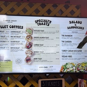 The Sunrise Shack - Coffee & Tea Near Me - Honolulu, Hawaii The Sunrise Shack - Coffee & Tea Near Me - Honolulu, Hawaii