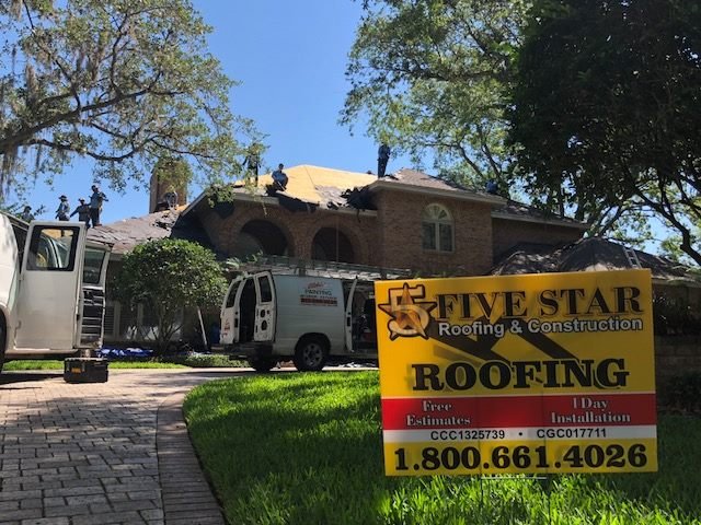 Slide of Five Star Roofing and Construction