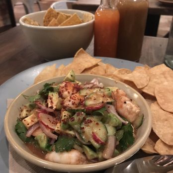Cocina Hermanas - Smoked Bloody Mary Camaron Ceviche - Mexican Near Me - Danville, California Cocina Hermanas - Smoked Bloody Mary Camaron Ceviche - Mexican Near Me - Danville, California