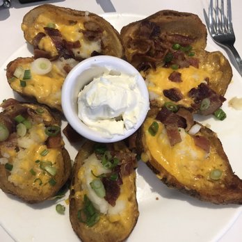 Cafe 50's - Potato Skins with Cheddar and Bacon - Diners Near Me - Los Angeles, California