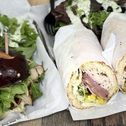Woods Deli - Turkey Pretzel Sandwich & Woody Sandwich