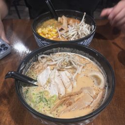 Chicken  Tonkotsu Ramen Miso Ramen