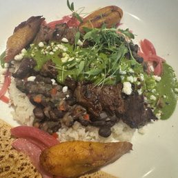 Skirt steak bowl