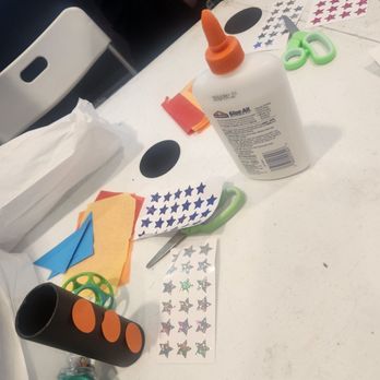Chick-fil-A - Mommy and me Rocket making activity - Fast Food Near Me - Carrollton, Texas