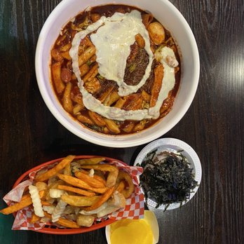 Luv Dduk - Luv Dduk Set A + Bulgogi rice - Korean Near Me - Cerritos, California Luv Dduk - Luv Dduk Set A + Bulgogi rice - Korean Near Me - Cerritos, California