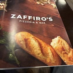 Zaffiro's Pizzeria - North Shore - Menu