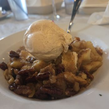 Big Fish Grill on the Riverfront - Apple Pecan Cobbler - Seafood Near Me - Wilmington, Delaware