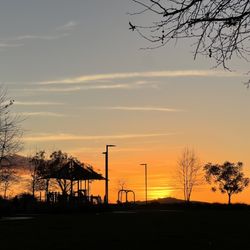 Larkstone Park - Sunset in the park
