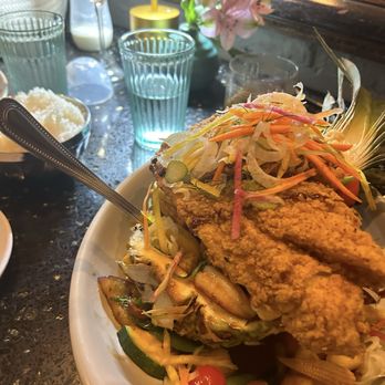 Poor Calvin's - Fried Grouper Prik Kingh - Asian Fusion Near Me - Atlanta, Georgia Poor Calvin's - Fried Grouper Prik Kingh - Asian Fusion Near Me - Atlanta, Georgia