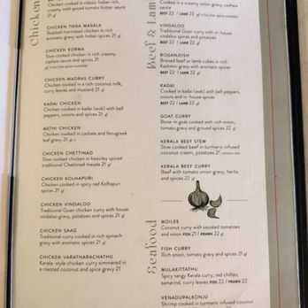 Zyka - menu - Indian Near Me - Banff, Alberta