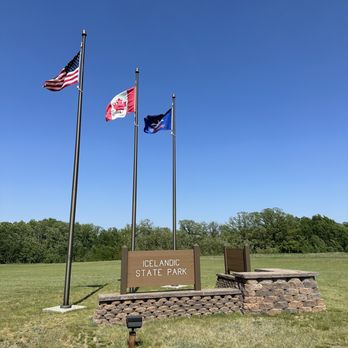 Icelandic State Park - Front Entrance to Icelandic State Park - Parks Near Me - Cavalier, North Dakota