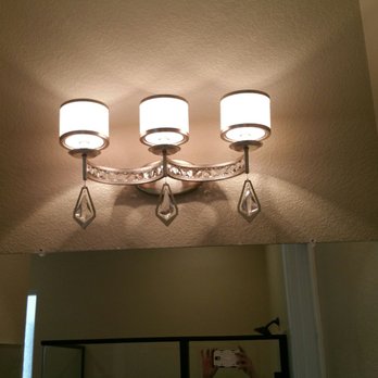 Manteca Lighting - Master bathroom, so elegant! - Lighting Fixtures & Equipment Near Me - Manteca, California