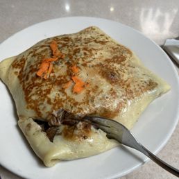 Beef Bourguignon Crepe