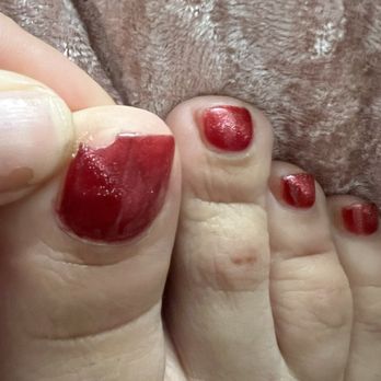 Envious Nail Bar - From using a drill to take off gel polish. - Nail Salons Near Me - Lake Elsinore, California Envious Nail Bar - From using a drill to take off gel polish. - Nail Salons Near Me - Lake Elsinore, California