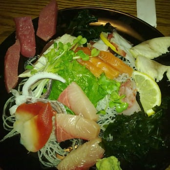 Iccho Restaurant - Large order of sashimi @ $36--Irregular shapes of tuna and other fishy pieces. They were saggy and watery. - Sushi Bars Near Me - Torrance, California Iccho Restaurant - Large order of sashimi @ $36--Irregular shapes of tuna and other fishy pieces. They were saggy and watery. - Sushi Bars Near Me - Torrance, California