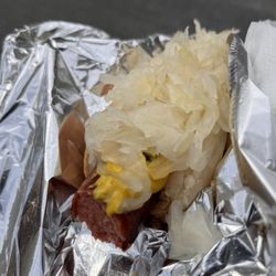 New York Hot Dogs - I couldn't resist, took a bite. 5/5