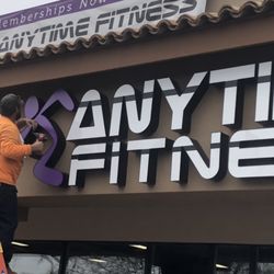 Anytime Fitness - Signage!