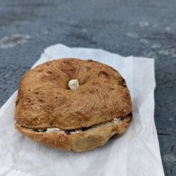 Bagel Hound - Bagel w/ cream cheese