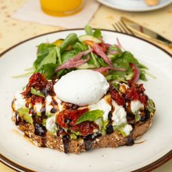 Avocado Burrata Toast-