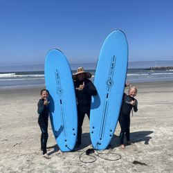 California Kahuna Surf School - Last day everyone is still smiling