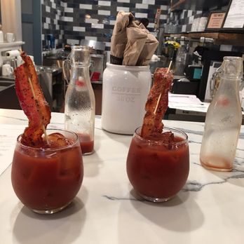 First Watch - Very creative Bloody Mary presentation. - Breakfast & Brunch Near Me - Richmond, Virginia First Watch - Very creative Bloody Mary presentation. - Breakfast & Brunch Near Me - Richmond, Virginia